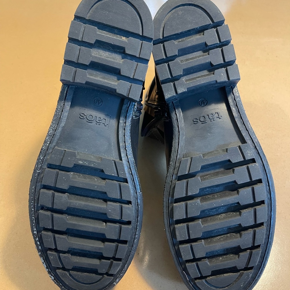 Taos Footwear Black Combat Boots - Picture 5 of 6